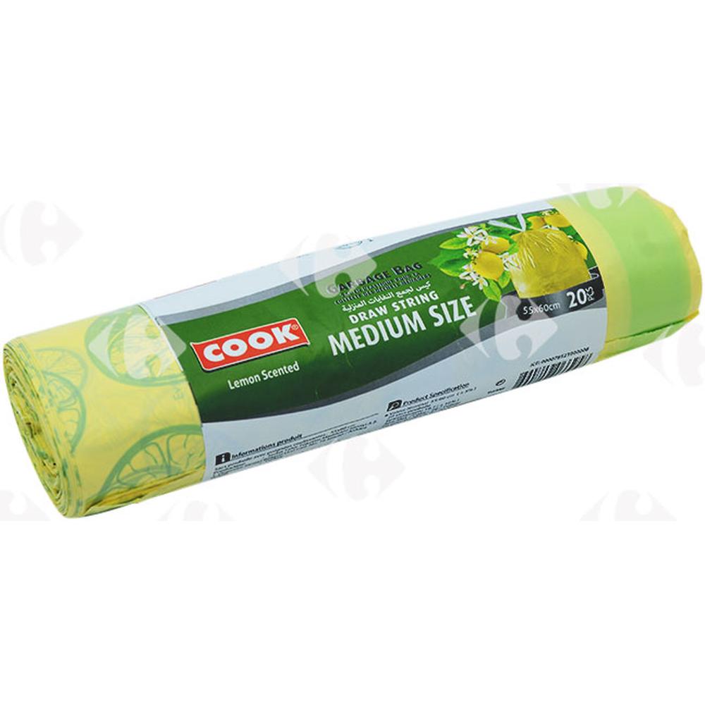 [607623] Sac Poubelle Moyen Lien Traditionnel Astra Cook 20 sacs