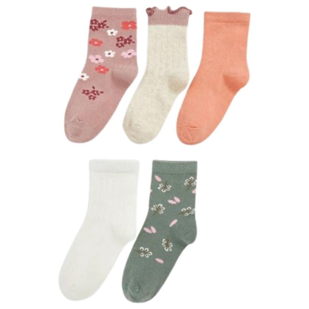 [718425] Socquettes BéBé Rose Tex Home 3 pièces
