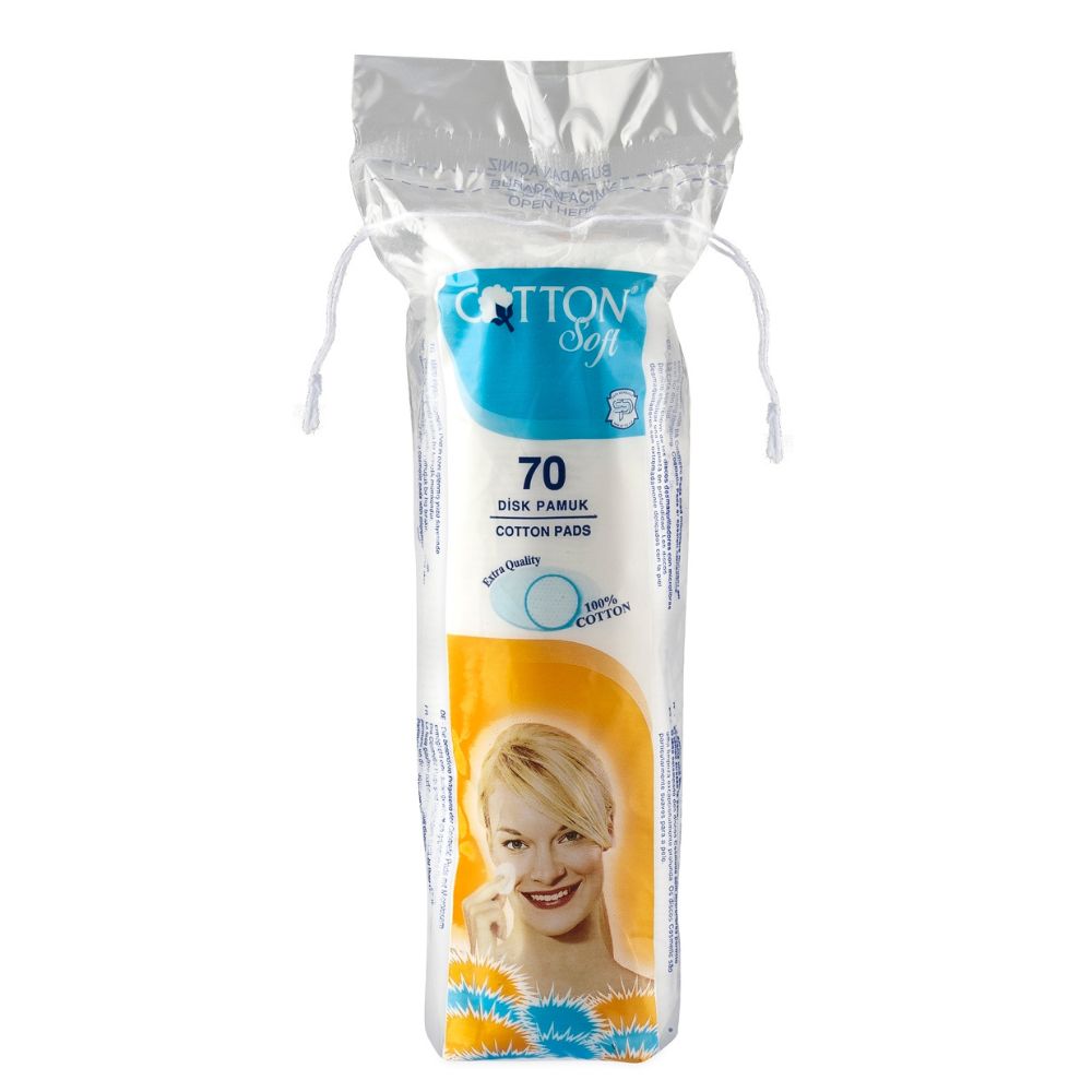 Cotton Soft Cotton Disque 70 unités