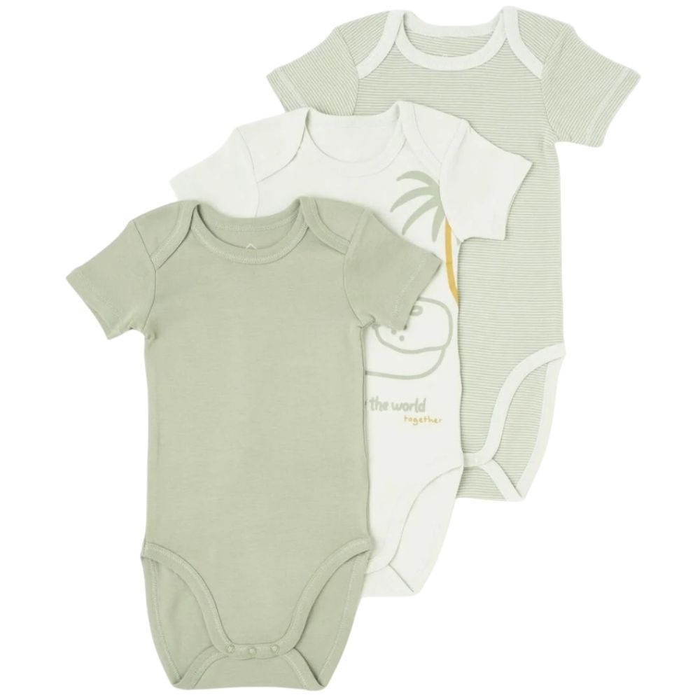 [710431] Body Manche Courte pour Bébé 3 Pièces