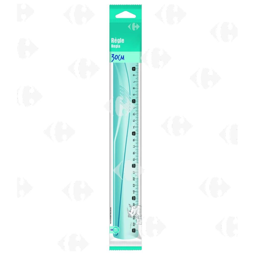 [699133] Règle Flexible Carrefour 30cm