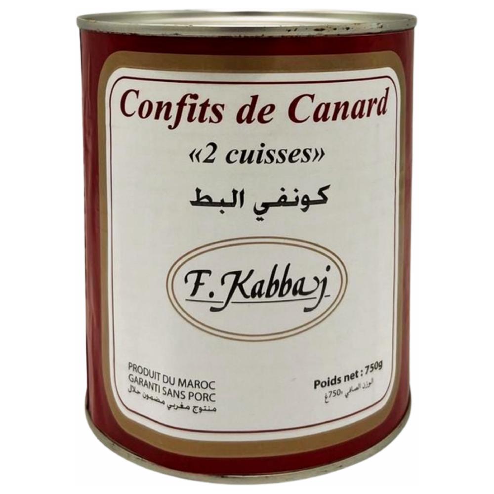 [18561] Confit de Canard Fkabbaj 750g