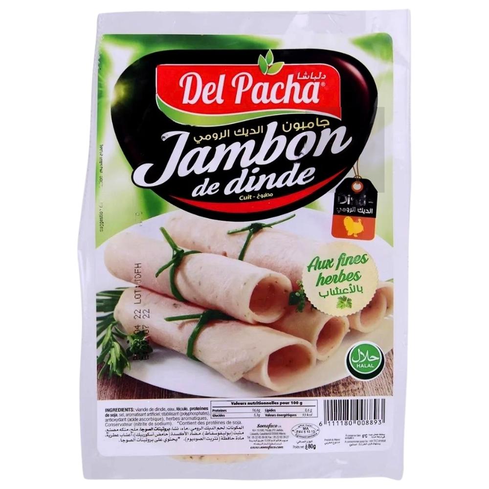 [384997] Jambon de Dinde Fines Herbes Del Pacha 80g.