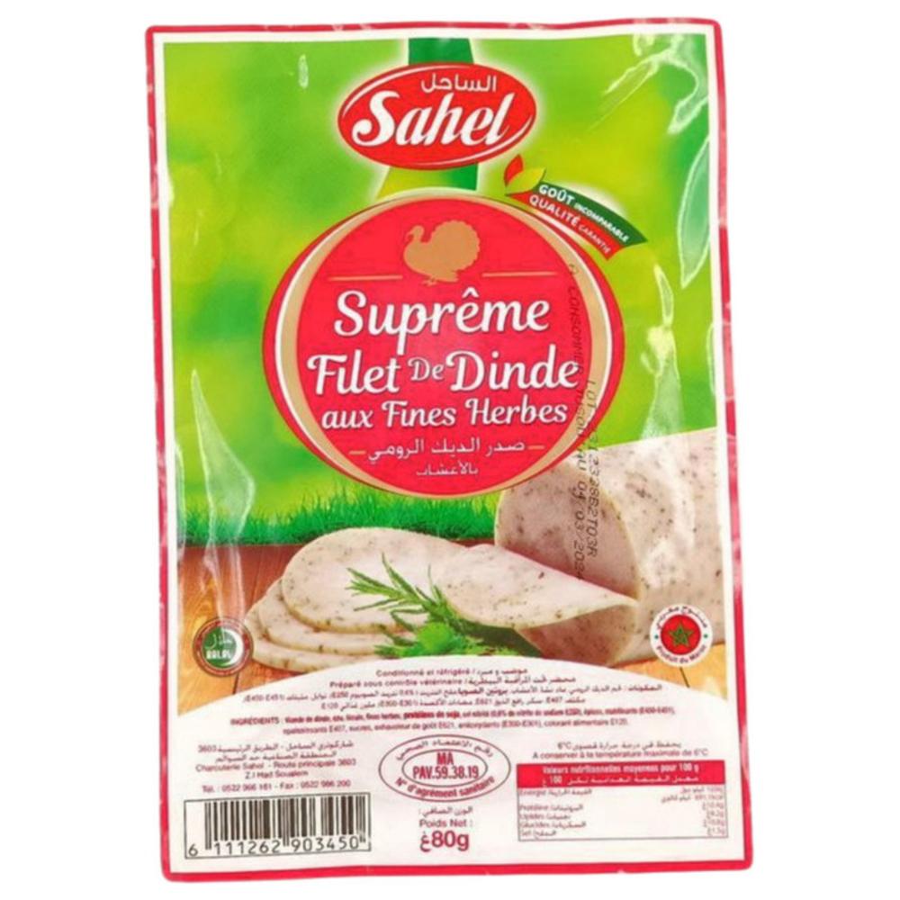 [700910] Suprême Filet de Dinde au Fenouil et Herbes de Provence 80g.