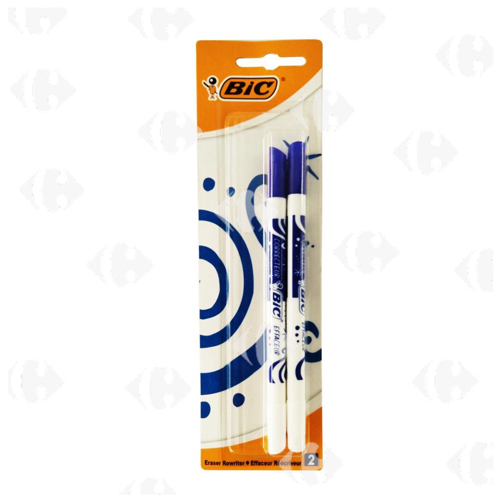 [216185] Pack d'Effaceurs Blister Bic 2 unités
