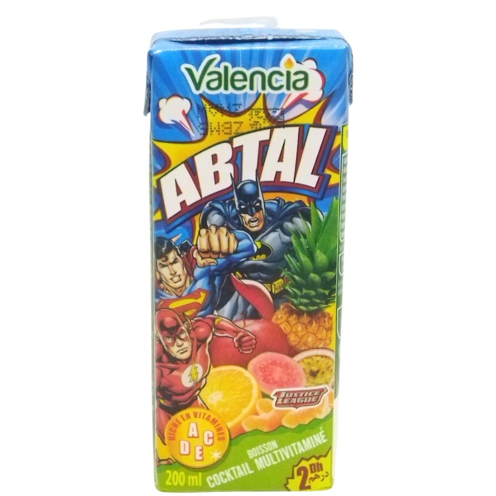 Boisson Multifruit Abtal 200ML