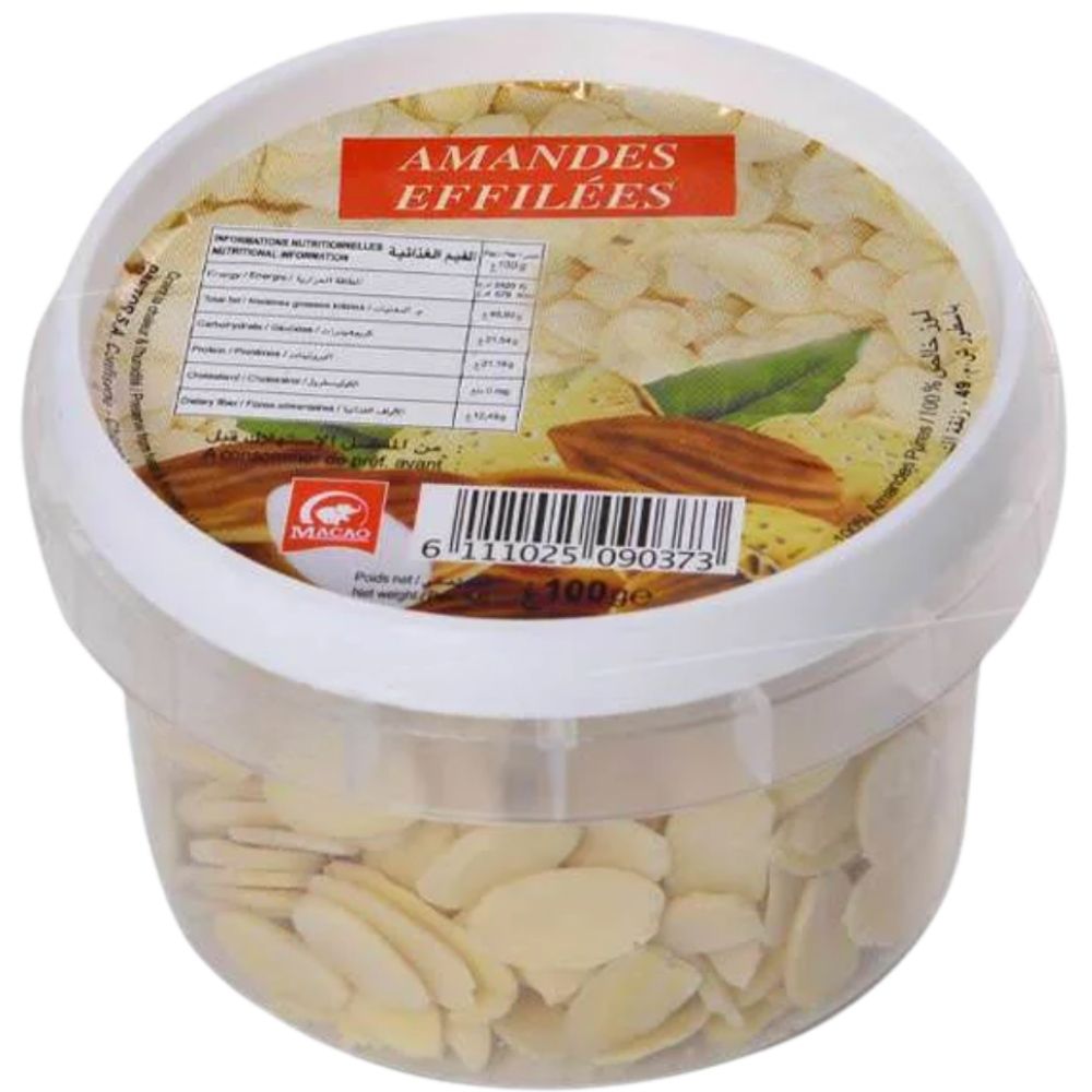 [576] Amandes Effilees Macao 100G