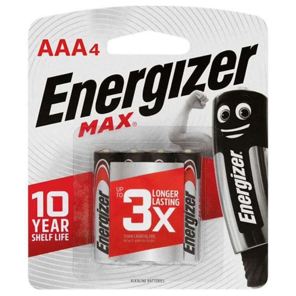 Energizer Max AAA4.