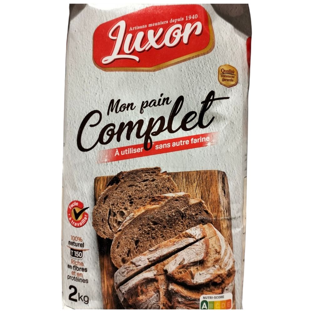[726743] Pain Complet de Blé Tendre Luxor 2kg