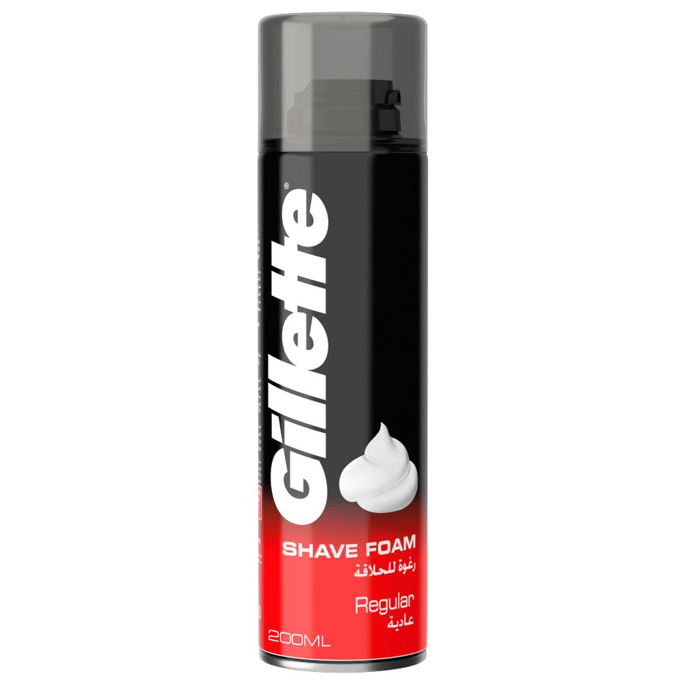 [1488] Mousse à Raser Régulière pour Hommes Gillette 200ml