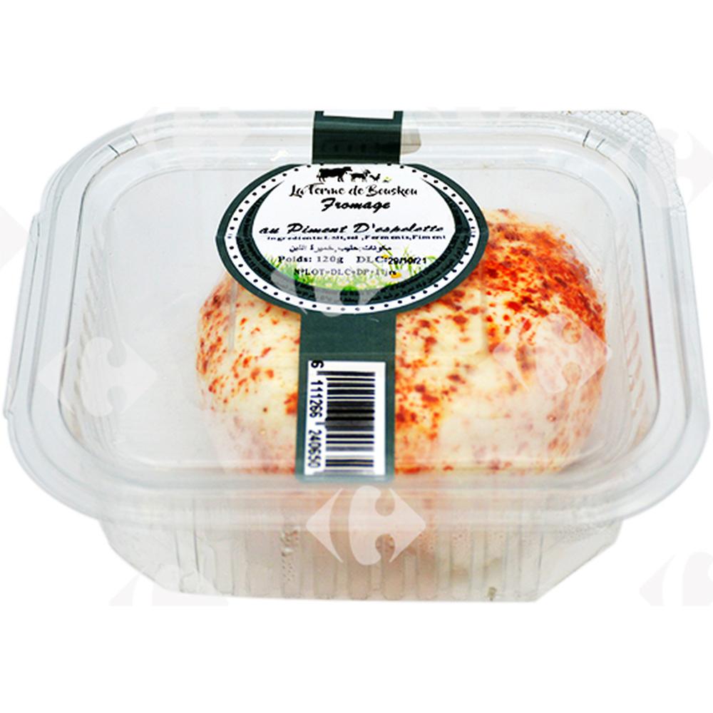 [662395] Fromage Piment d'Espelette La Ferme de Bouskou 120g