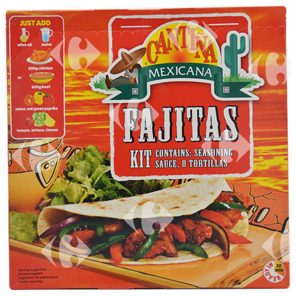 [530209] Kit Fajitas Cantina Mexicana 470g 8 feuilles