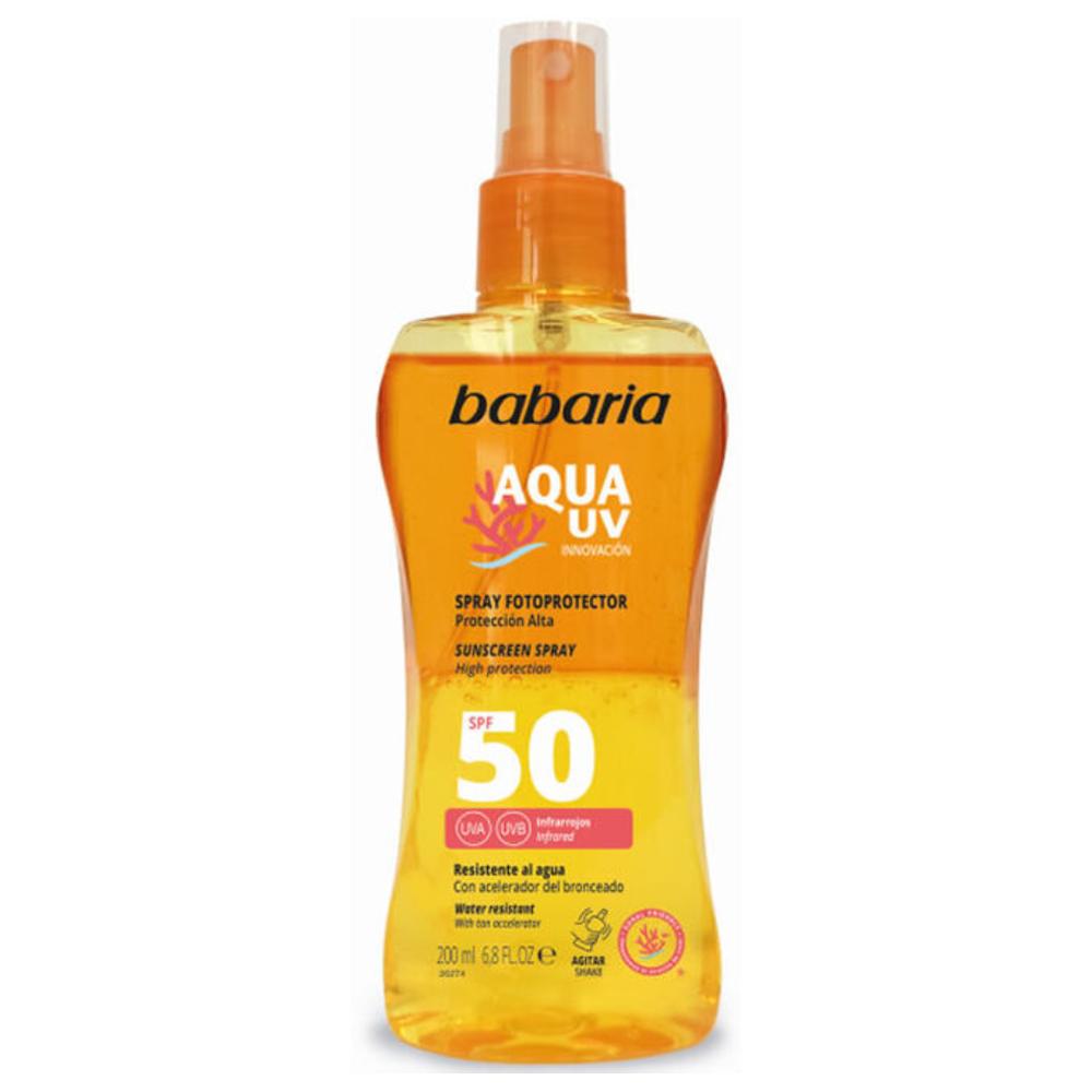 Spray Aqua Biphasée SPF50 Babaria 200 ml