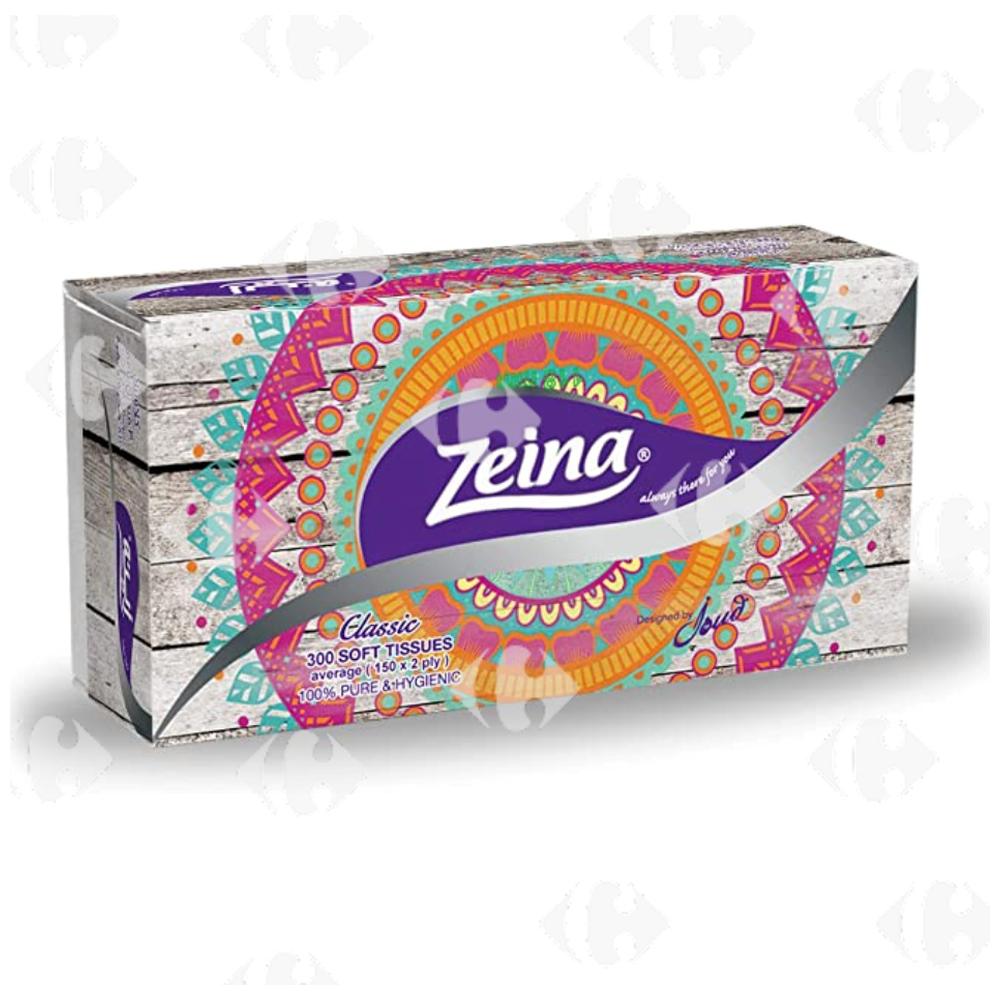 [698799] Mouchoir Boite Zeina 300 feuilles