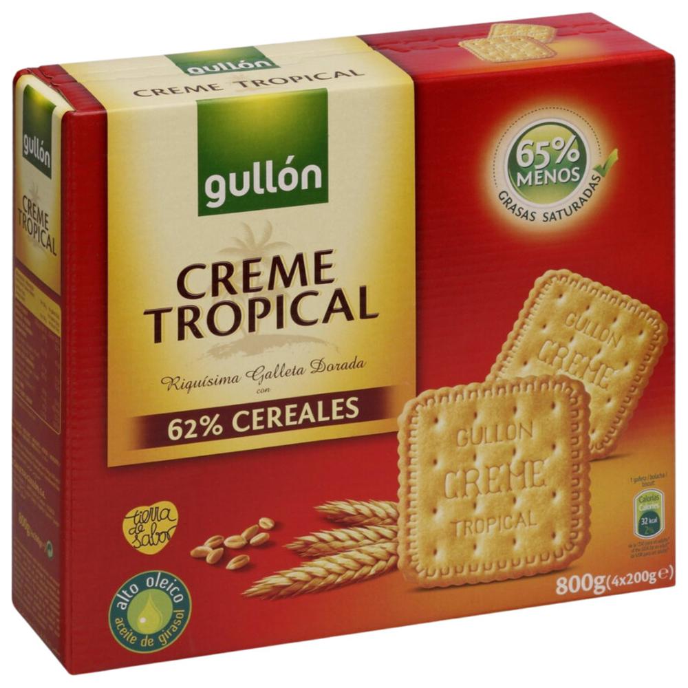 [709043] Biscuit Crème Tropical Gullón 200g