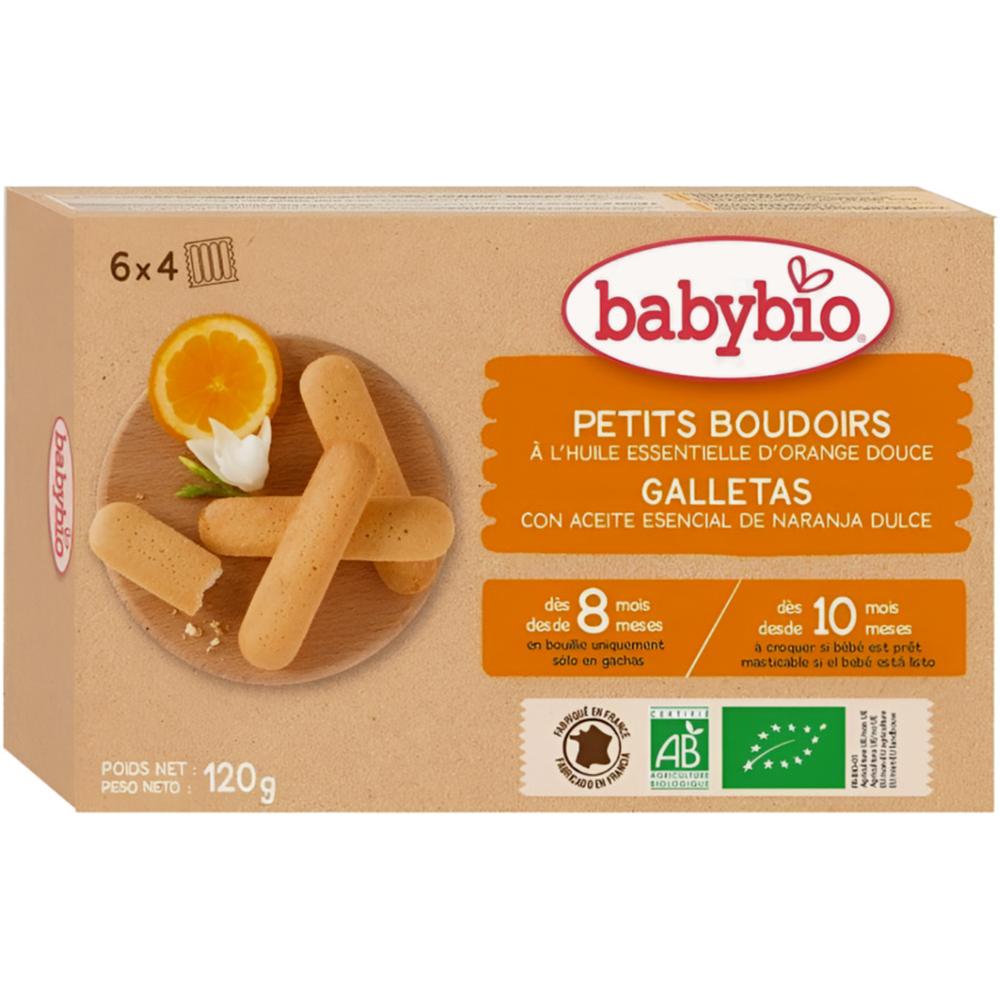 Boudoirs Fleurs d'Oranger Babybio 120g