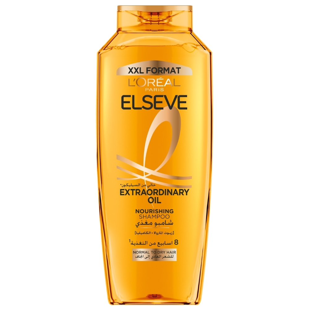 [670948] Shampooing Huile Extraordinaire Cheveux Normaux l'Oréal Elsève 600ml