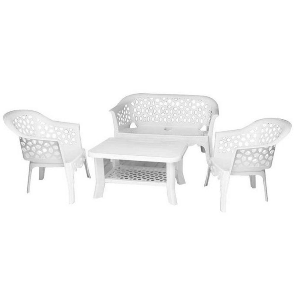 [727689] Salon de Jardin Bas Lariana 4 pièces