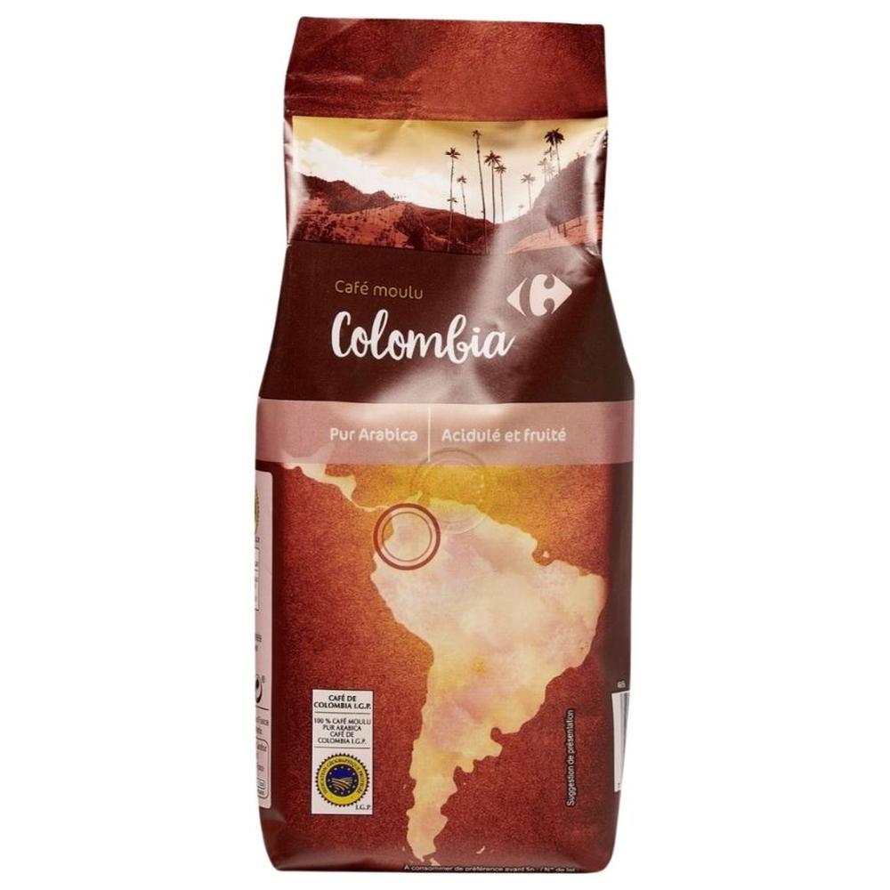 [637779] Café Moulu Arabica de Colombie Carrefour Sensation 250g
