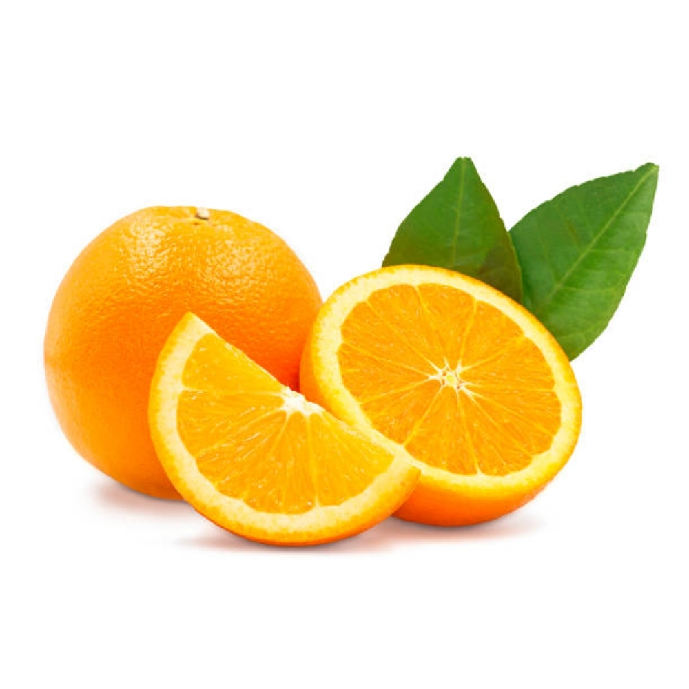 Orange Navel avec Feuilles 500g