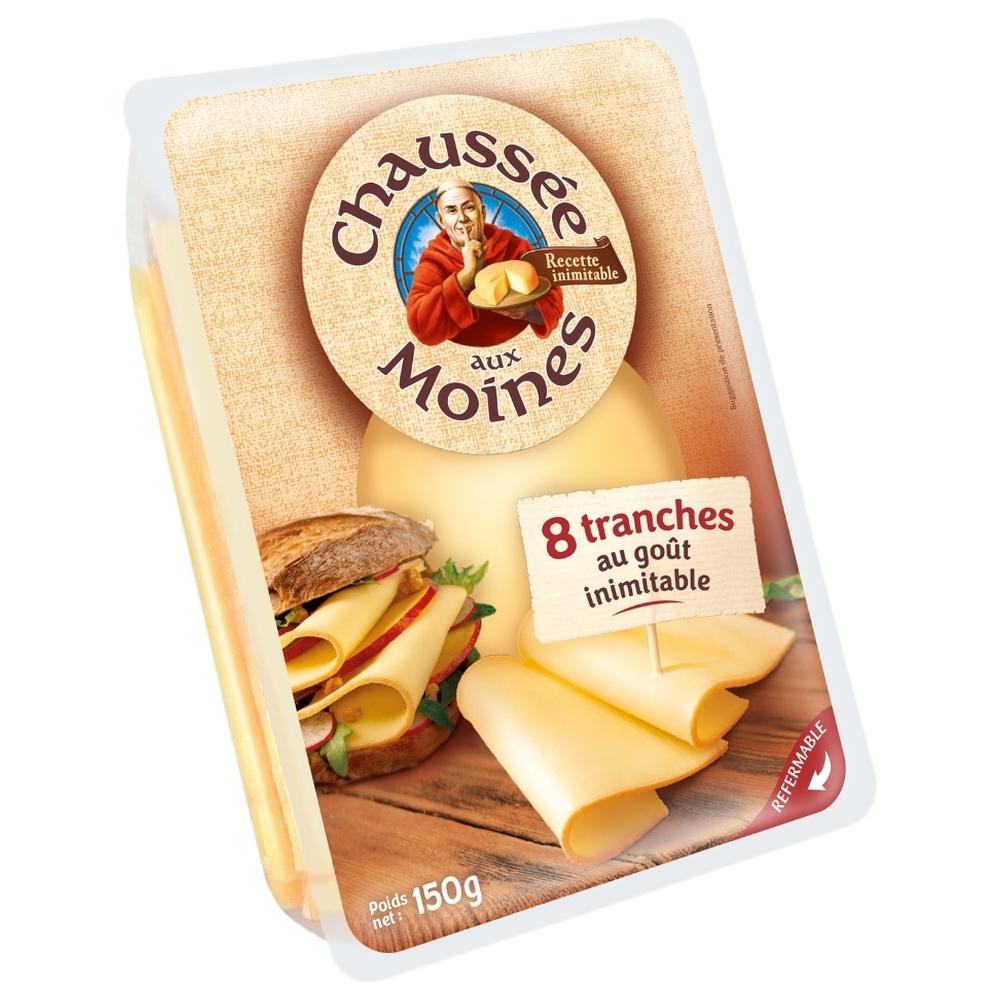 [710493] Fromage Chaussée aux Moines Tranches 45%MG 150g