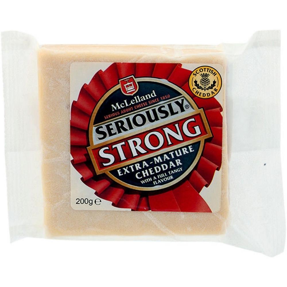 [622440] Fromage Cheddar Plaquette Mature 48% MG Seriously 200g