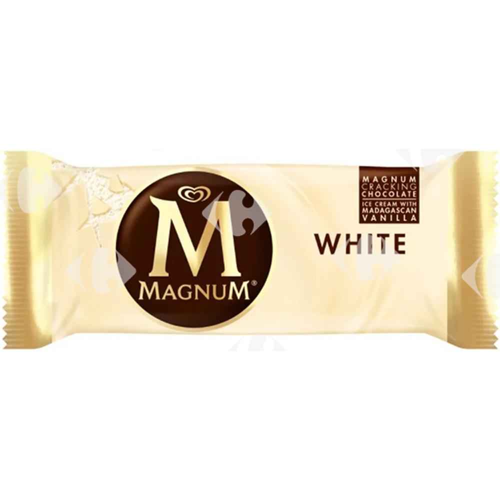 [629746] Bâtonnet Glacé Chocolat Blanc Magnum 95ml