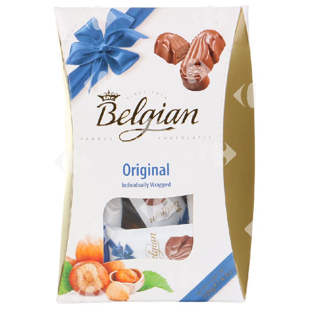 [656722] Chocolat au Lait et Noisettes Hippocampe The Belgian 135g