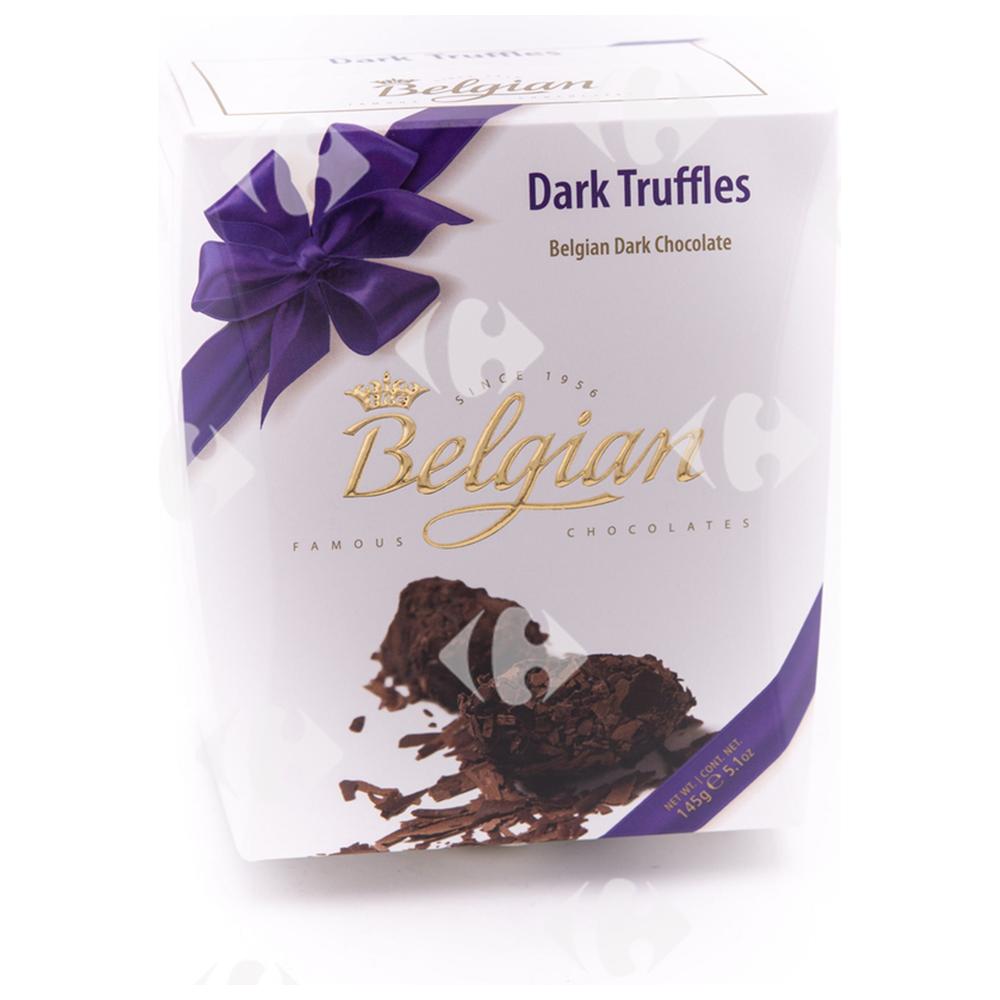 Truffes au Chocolat Noir The Belgian 145g