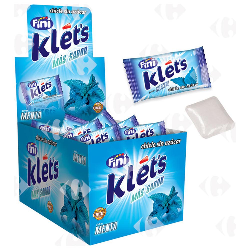 [673743] Boite Chewing Gum Mint sans sucre Fini 70 unités