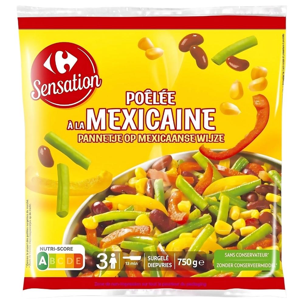 [723738] Mélange Légumes Mexicains Carrefour Sensation 750g