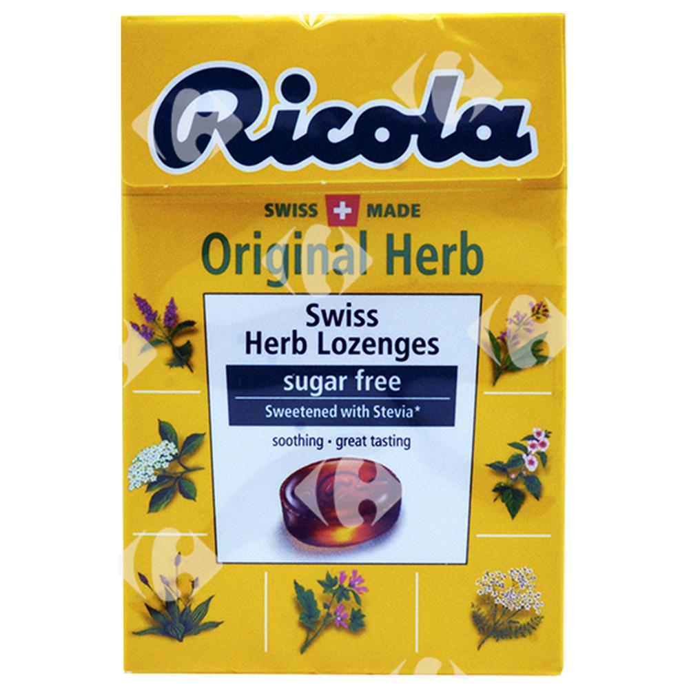 Bonbons Plantes Originales Sans Sucre Ricola 45g