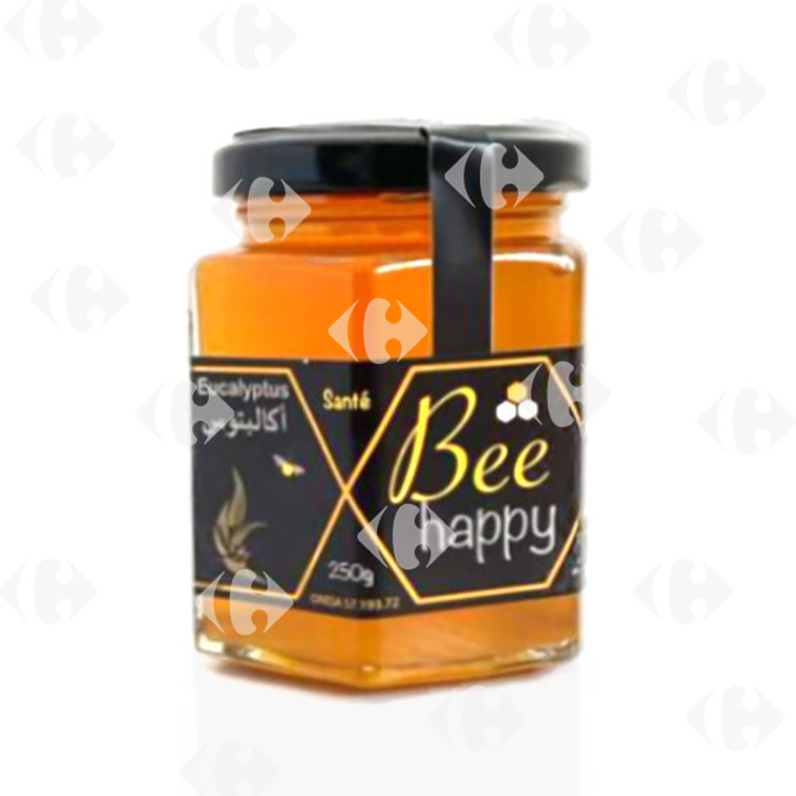[658110] Miel d'Eucalyptus Bee Happy 250g.