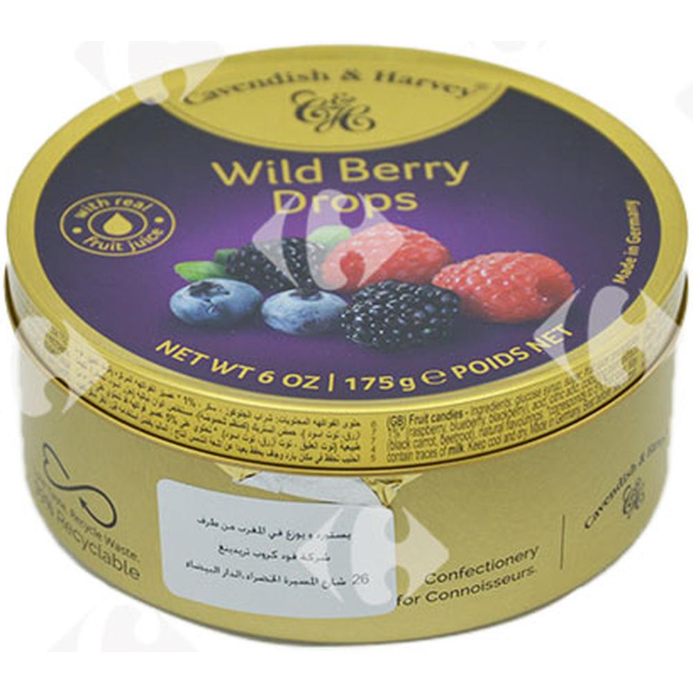 Bonbons Wild Berry Drops Cavendish & Harvey 200g