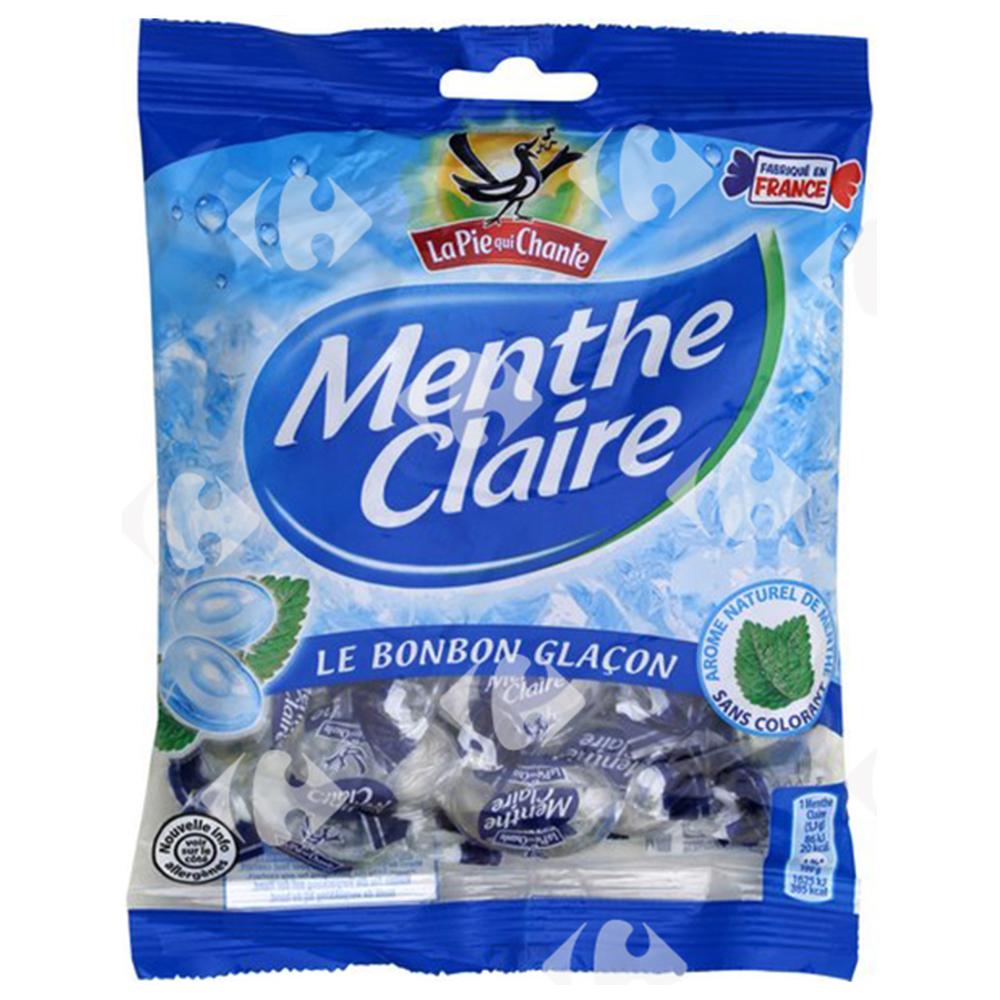[648916] Bonbons Menthe Claire La Pie Qui Chante 124g