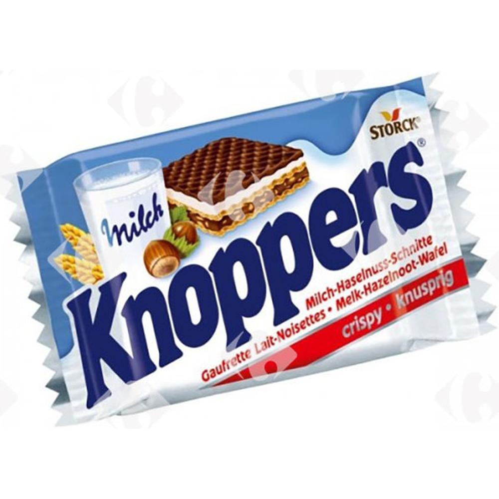 [673777] Mini Gaufrettes Noisettes Knoppers 25G