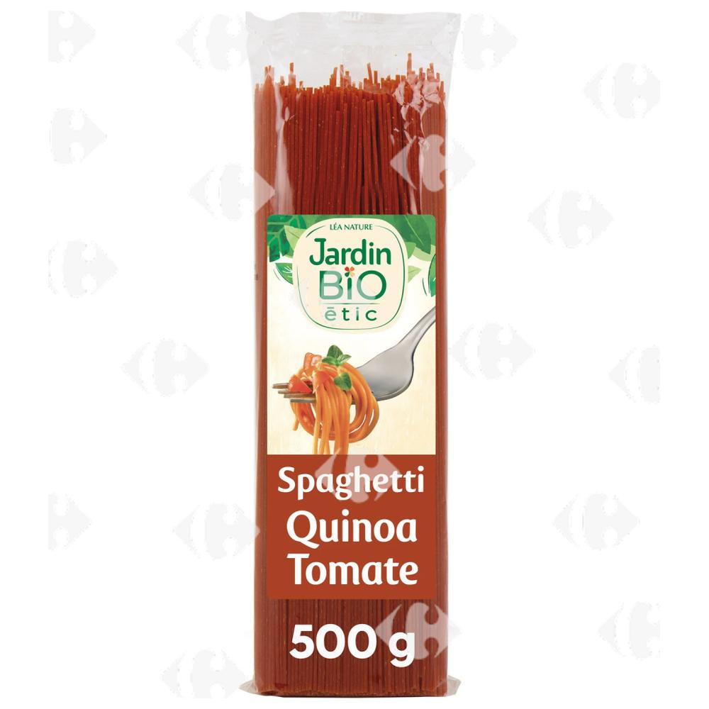 [683174] Pâtes Spaghetti Colorées Quinoa Tomate Bio Jardin Bio 500g