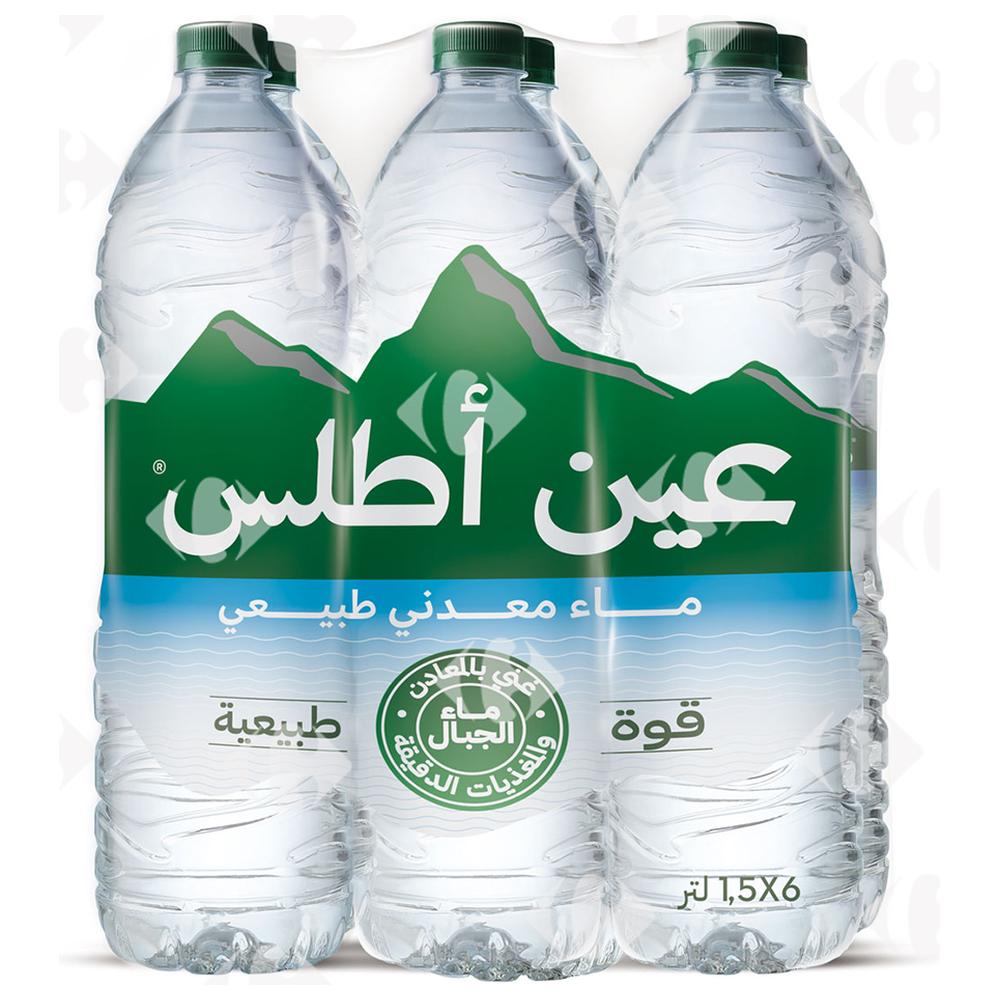 Pack Eau Ain Atlas 6x1,5L