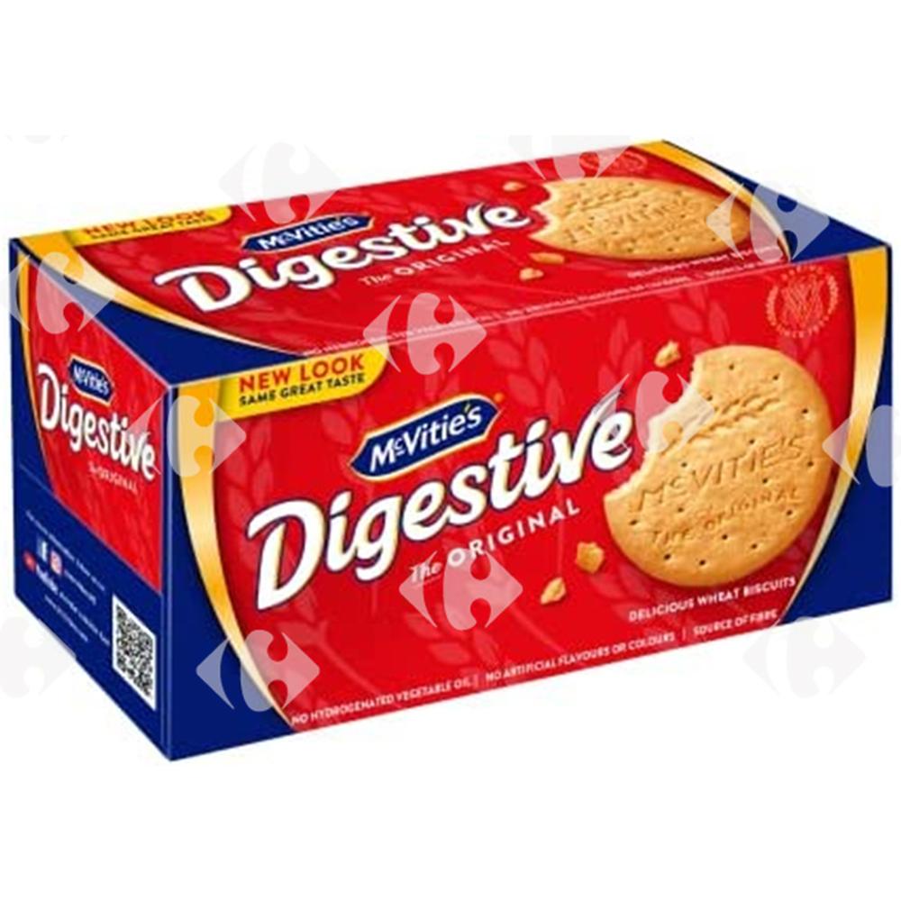 [11470] Biscuits Digestive Croustillants à La Farine de Blé Mcvitie'S 250g