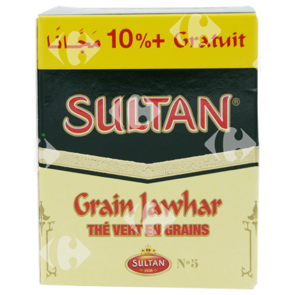 [230988] Thé Vert en Grains Al Jawhar Sultan 100g