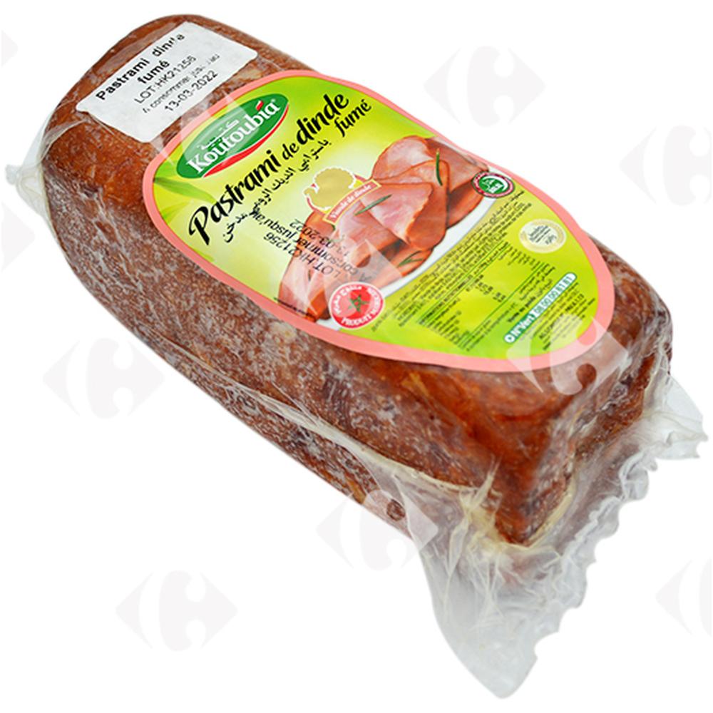 [54749] Pastrami de Dinde Fumé - Charcuterie - Koutoubia 100g