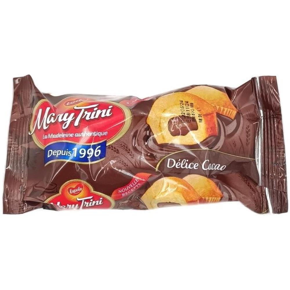 Madeleine Fourrée au Chocolat Mary Trini 50g