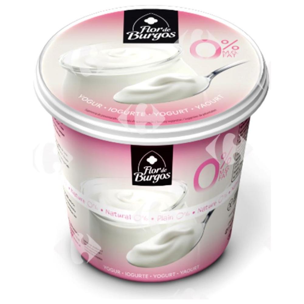 [625505] Yaourt Brassé Nature 0% Cremos Flor De Burgos 650g