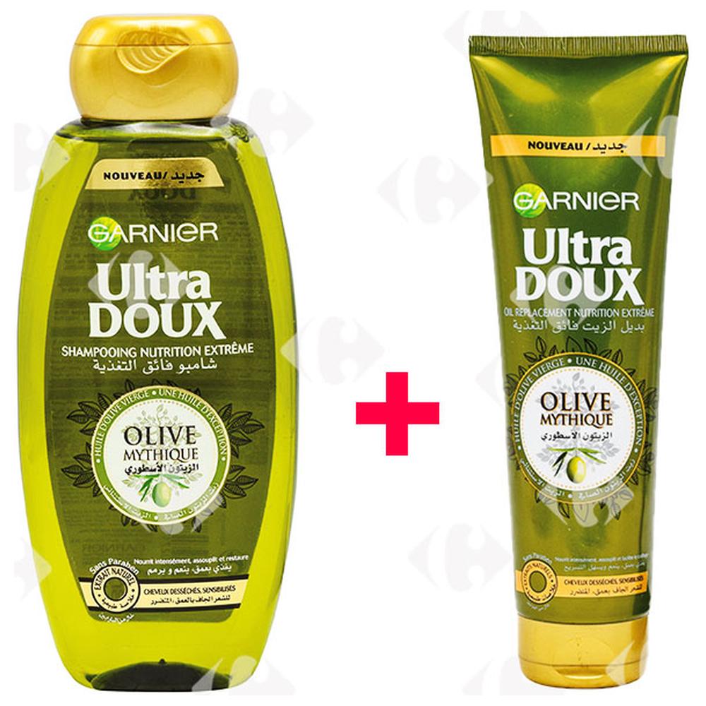 [612860] Lot Ultra Doux 400Ml Olive + Mythique Plus Or 125ml