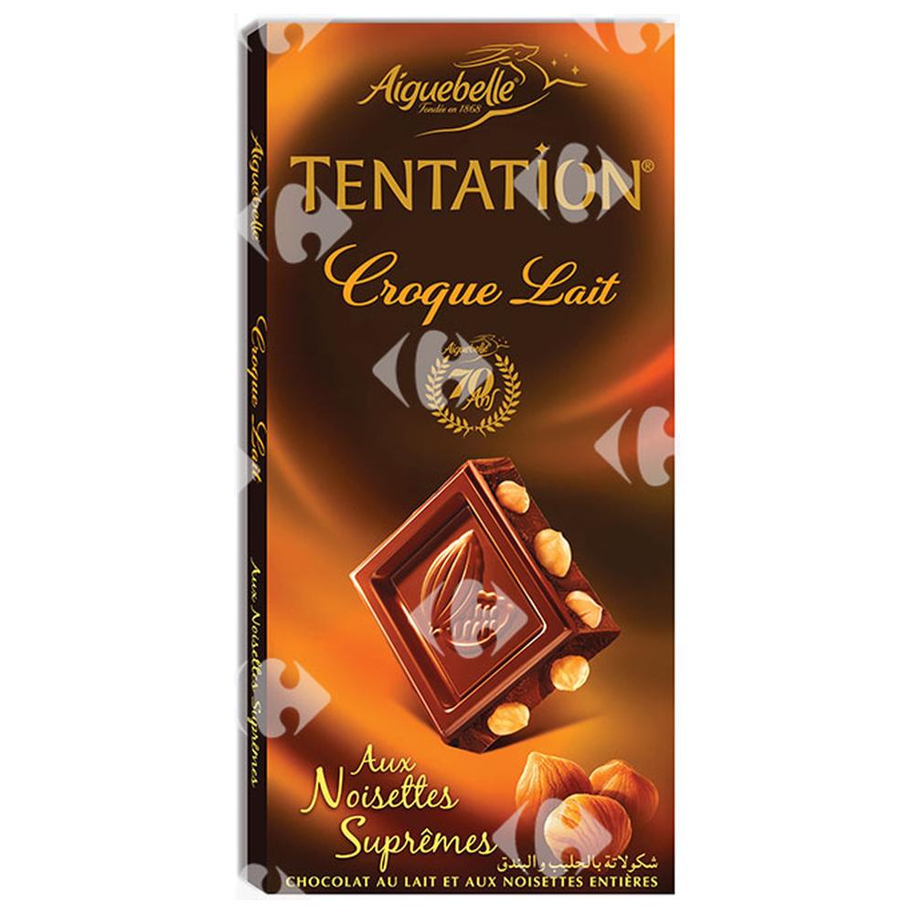 Tablette de Chocolat Noir Le Croquer Aiguebelle 100g