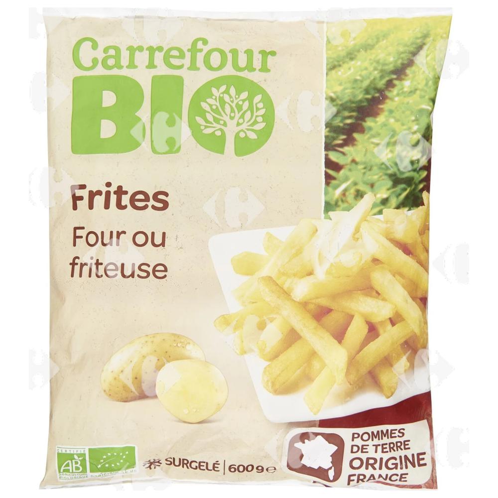 [657669] Frites Bio Four ou Friteuse Carrefour Bio 600g