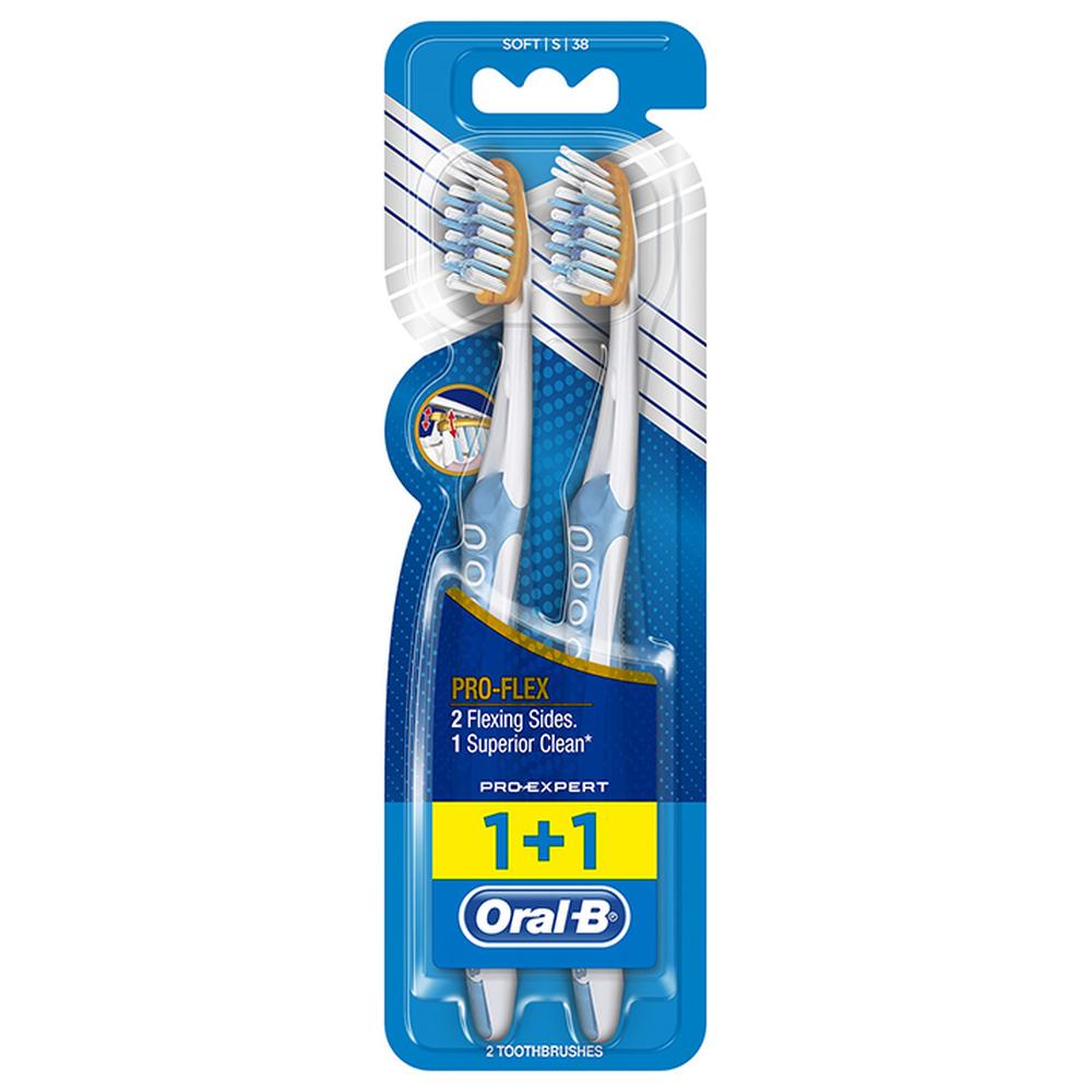 [643151] Brosse à dent souple Pro-Flex Oral-B 1+1 Gratuit