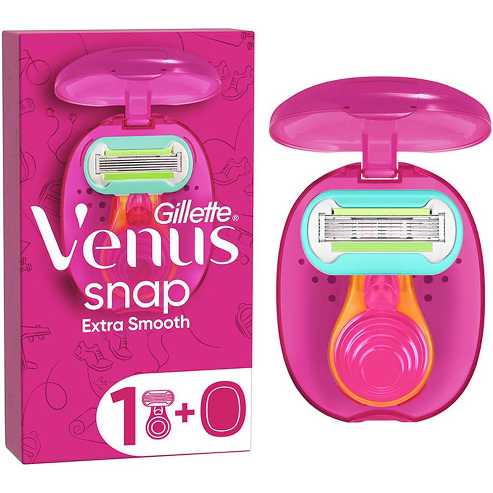 [664803] Rasoir Système Snap Extra Smooth Venus 5 lames + 1 Rasoir