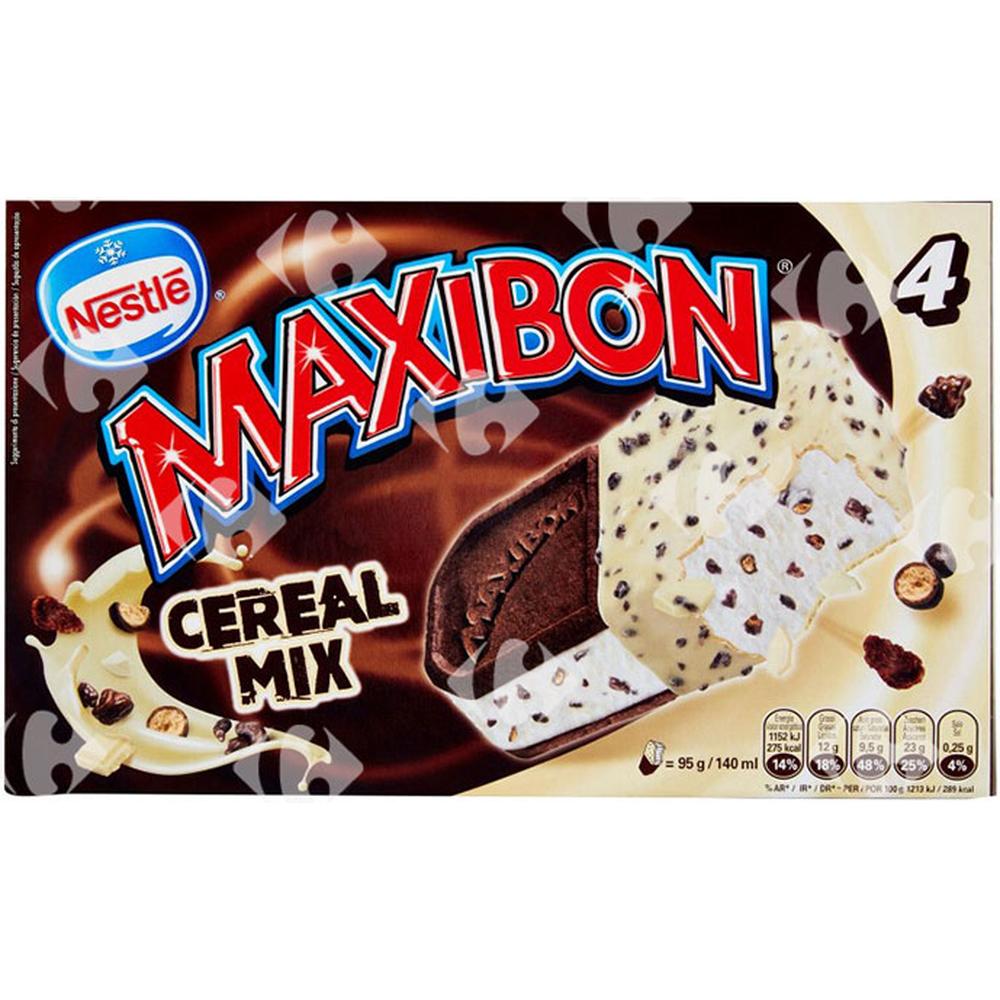 [682151] Glace Sandwich Céréale Maxibon 4x140ml