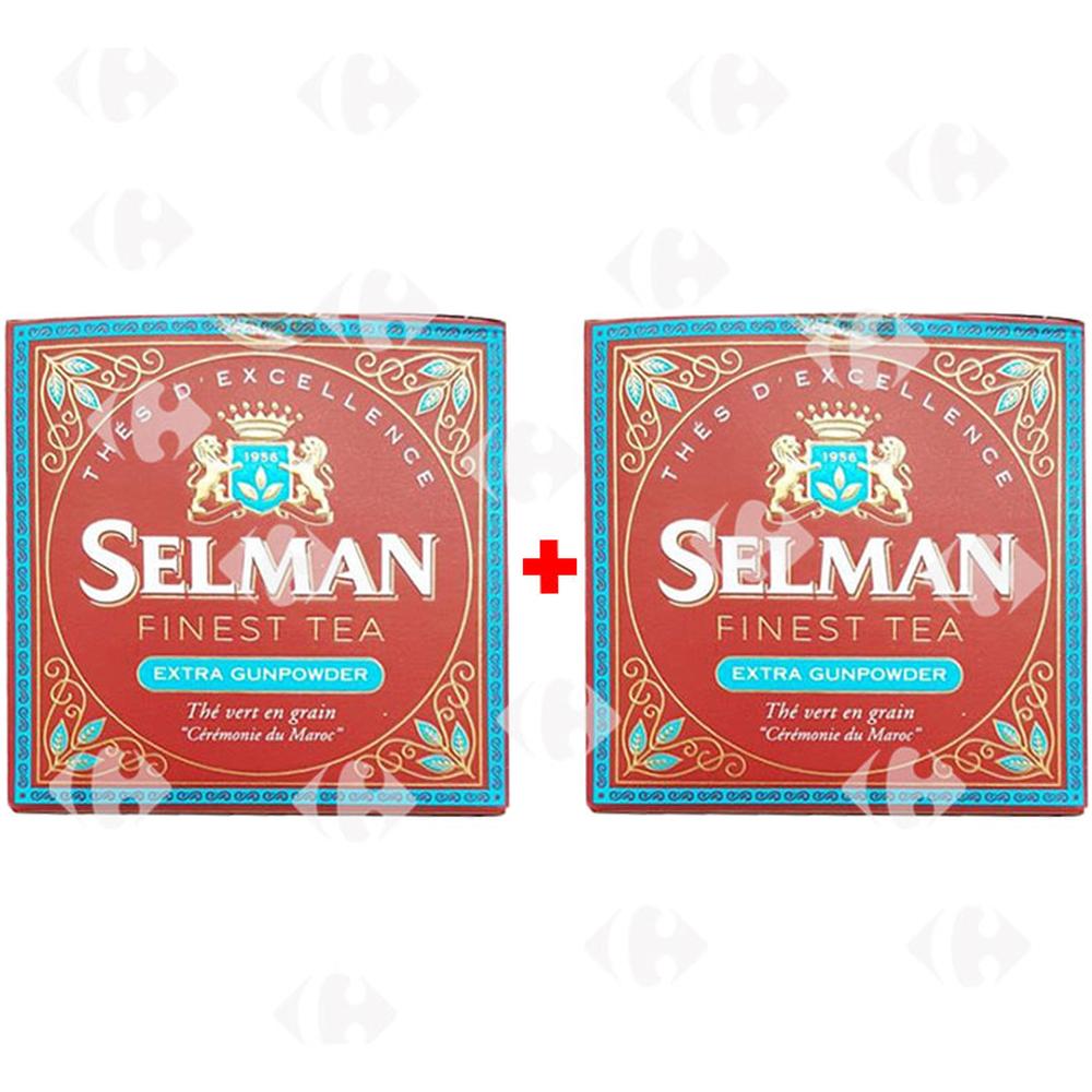 [617926] Lot de 2 Thés verts en grains Selman 200g ( 2ème à -50% )